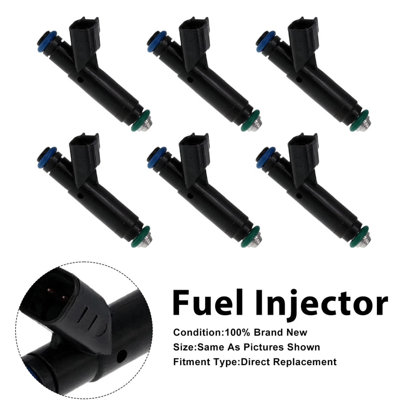 Ford Mustang 2001-2004 Ranger 2001-2003 1F2Z9F593BA 6PCS Fuel Injector