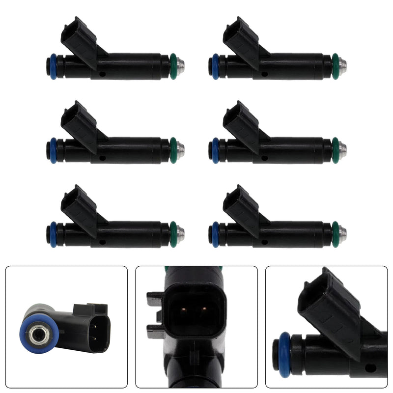 Ford Mustang 2001-2004 Ranger 2001-2003 1F2Z9F593BA 6PCS Fuel Injector