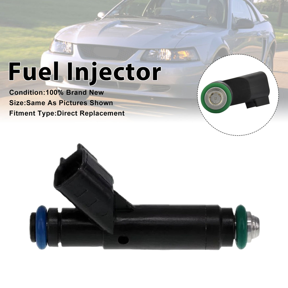 Ford Mustang 2001-2004 Ranger 2001-2003 1F2Z9F593BA 1PCS Fuel Injector