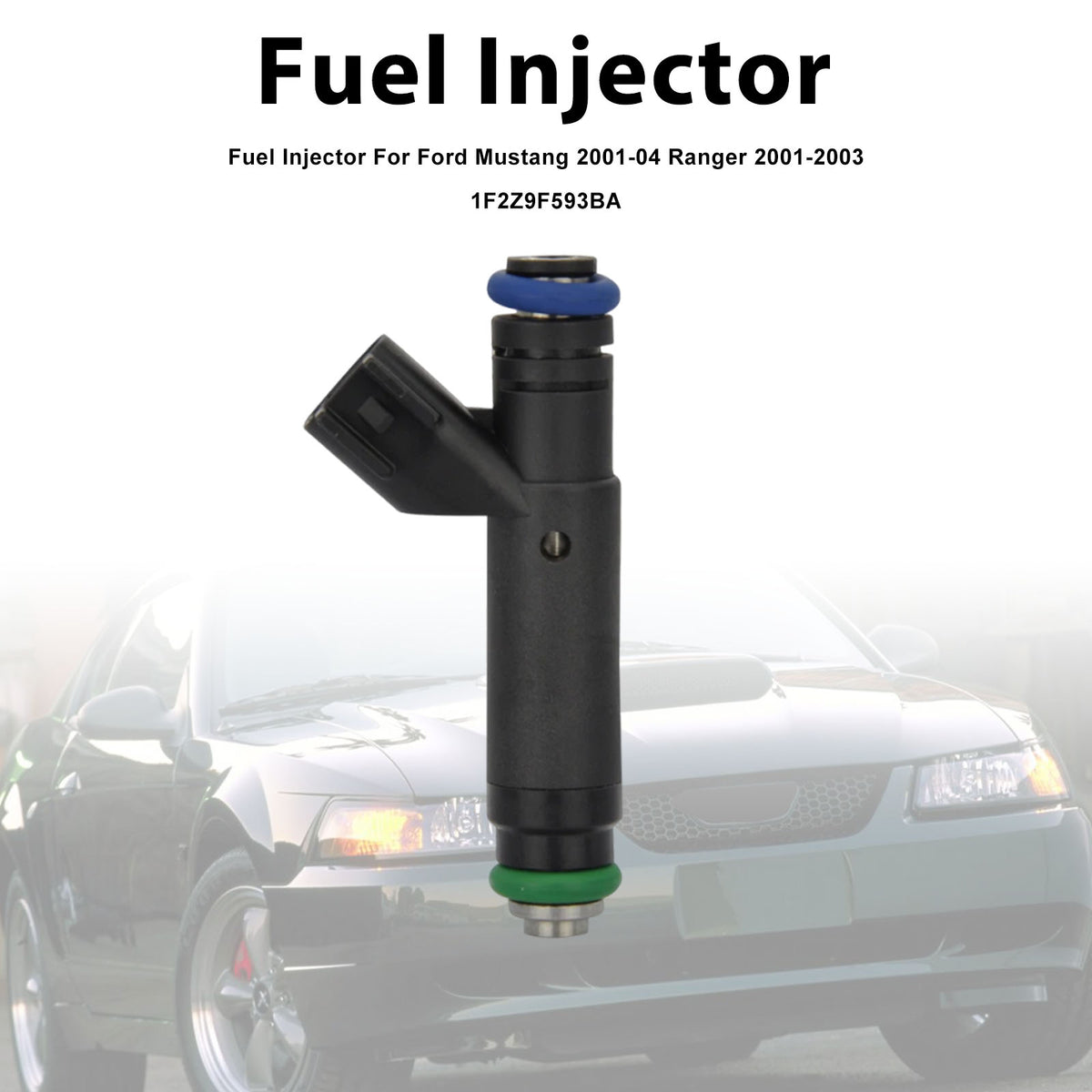 Ford Mustang 2001-2004 Ranger 2001-2003 1F2Z9F593BA 1PCS Fuel Injector