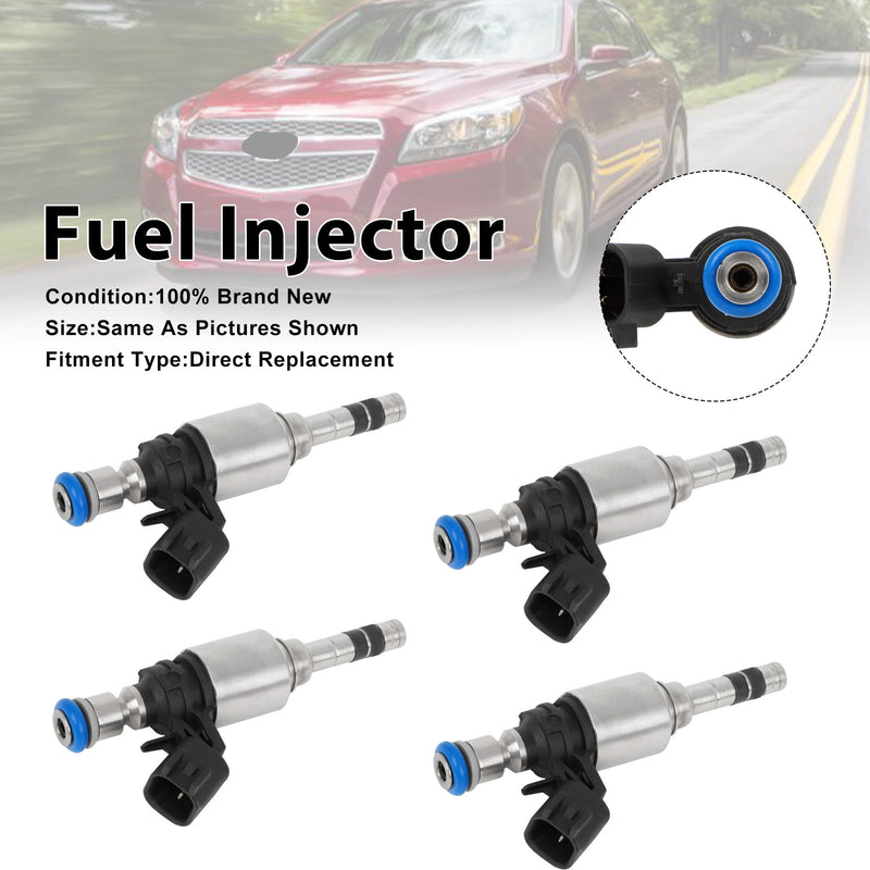 Chevrolet Malibu 2013-2015 Colorado 2015-2022 12627093 4PCS Fuel Injector