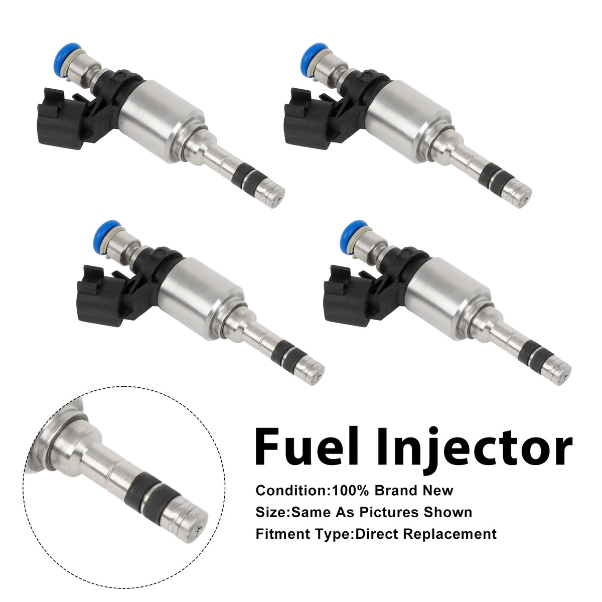 Chevrolet Malibu 2013-2015 Colorado 2015-2022 12627093 4PCS Fuel Injector