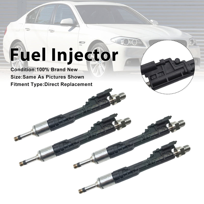 BMW F10/F11 2013-2017 F06/F12/F13 2012-2018 0261500186 4PCS Fuel Injector