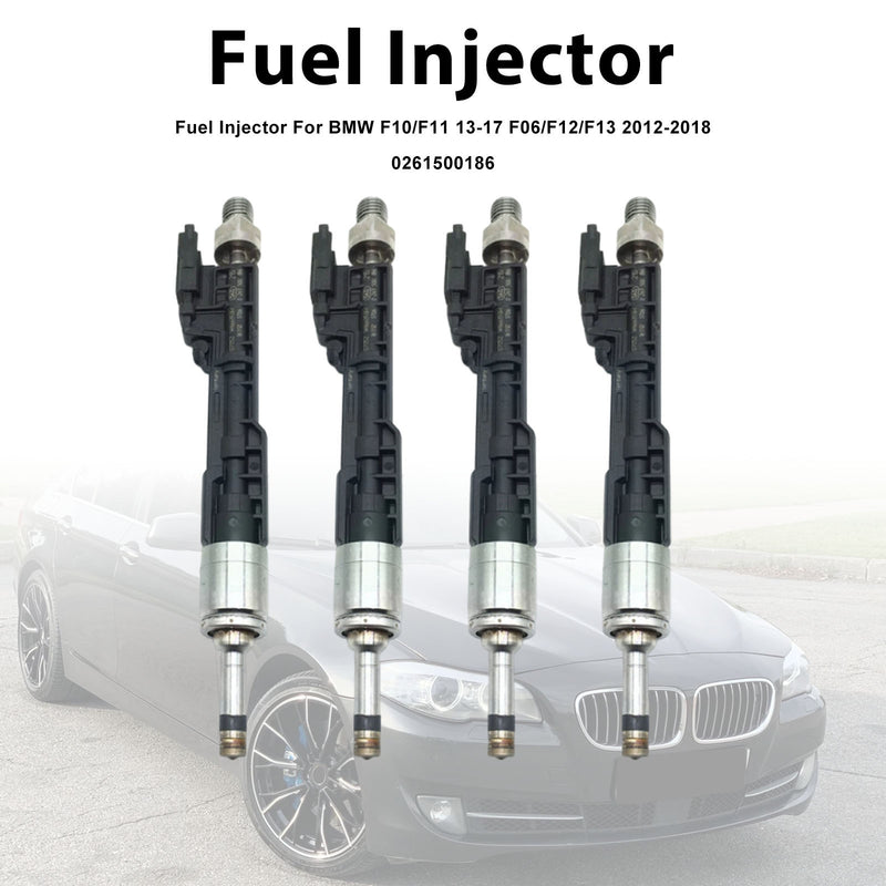 BMW F10/F11 2013-2017 F06/F12/F13 2012-2018 0261500186 4PCS Fuel Injector