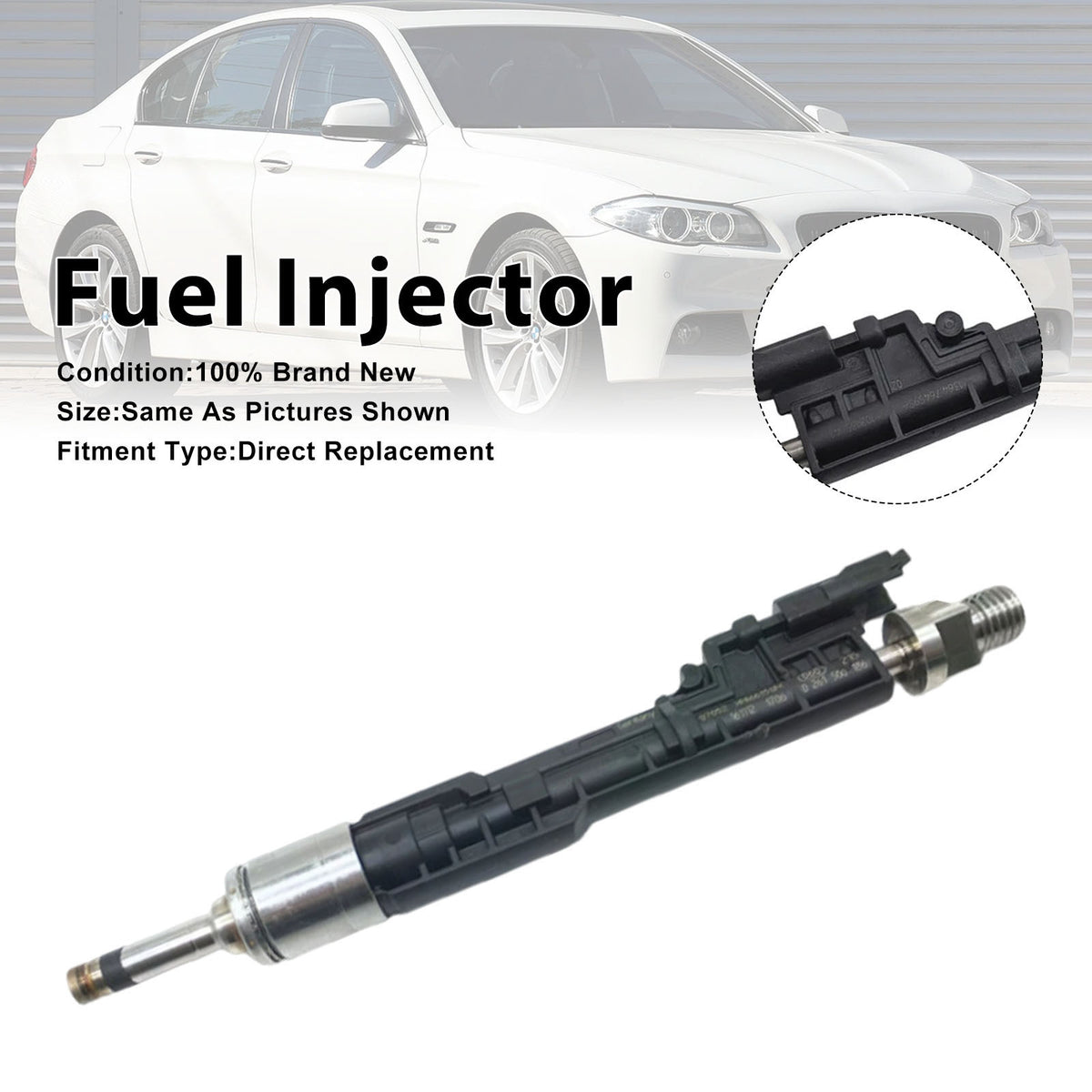 BMW F10/F11 2013-2017 F06/F12/F13 2012-2018 0261500186 1PCS Fuel Injector