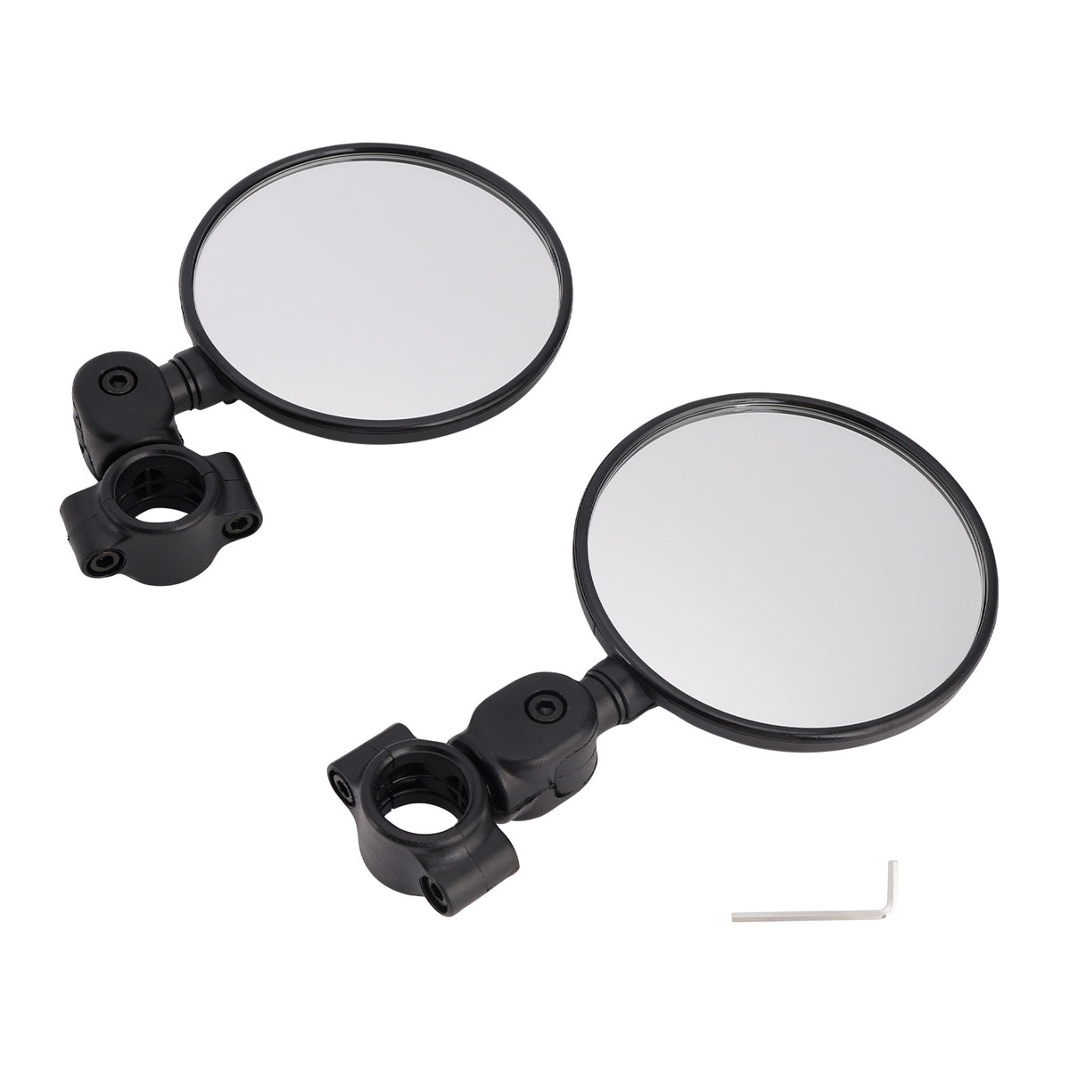 2022-2024 mm Enduro Handle bar Black Adjustable Handlebar Mirror Folding Mirrors