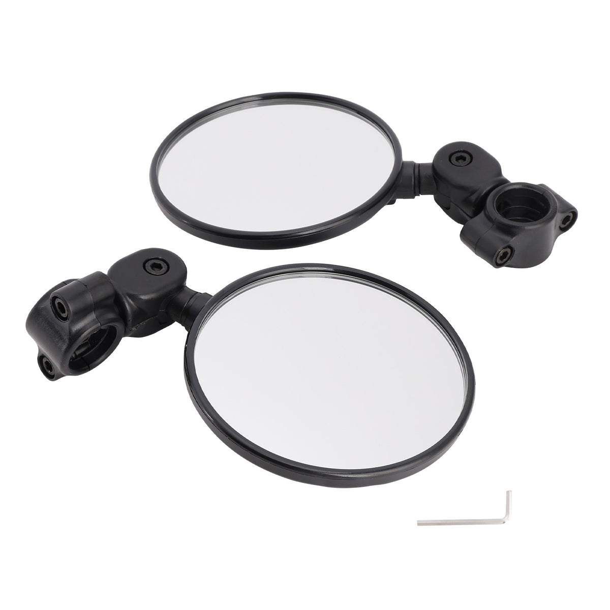 2022-2024 mm Enduro Handle bar Black Adjustable Handlebar Mirror Folding Mirrors