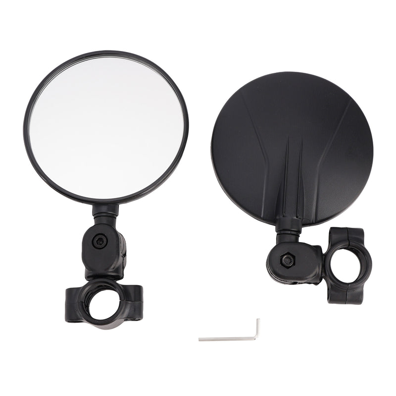 2022-2024 mm Enduro Handle bar Black Adjustable Handlebar Mirror Folding Mirrors