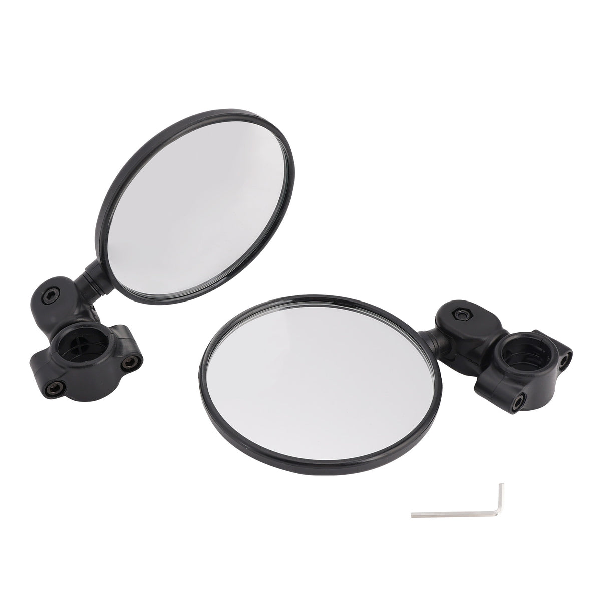 2022-2024 mm Enduro Handle bar Black Adjustable Handlebar Mirror Folding Mirrors