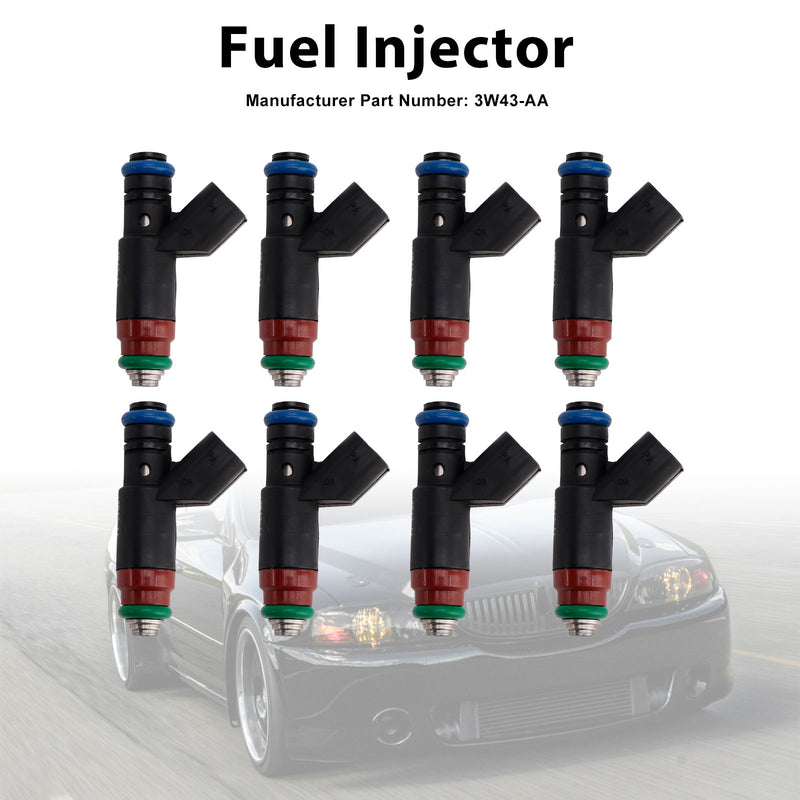 Lincoln LS For Ford Thunderbird 2003-2005 3W43-AA 8PCS Fuel Injector
