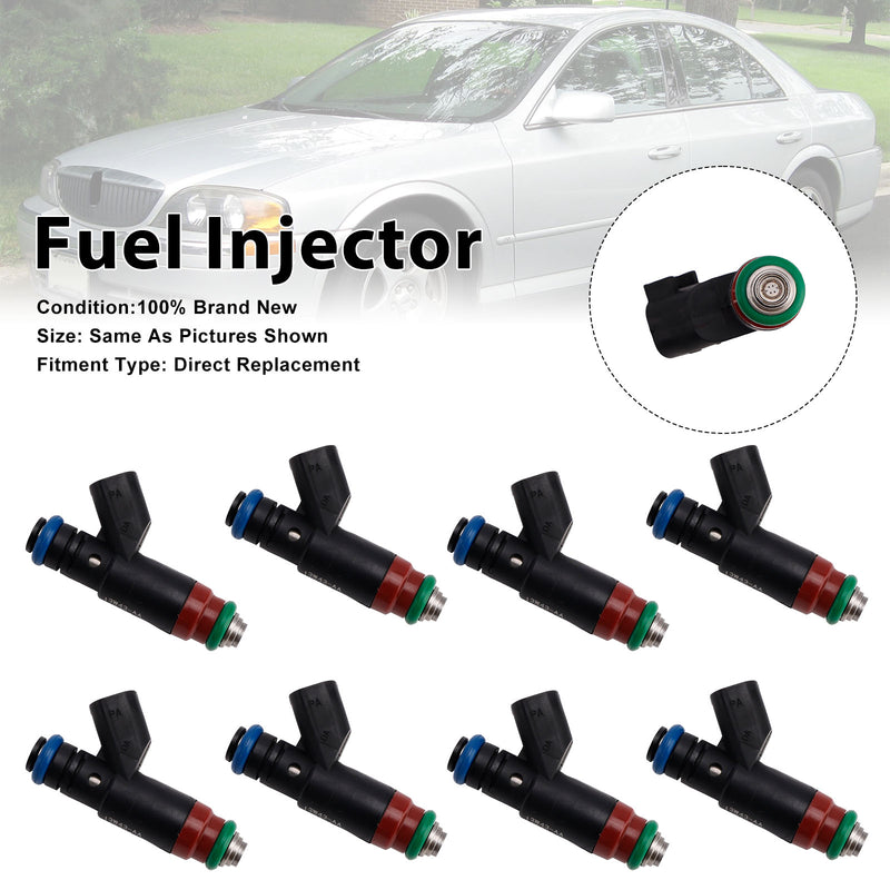 Lincoln LS For Ford Thunderbird 2003-2005 3W43-AA 8PCS Fuel Injector