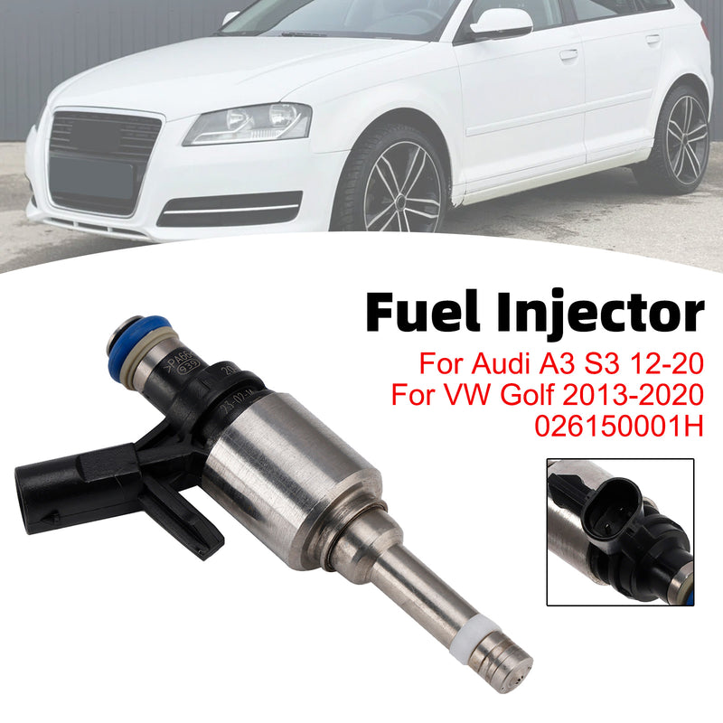 Audi A3 S3 2012-2020 For VW Golf 2013-2020 026150001H 1PCS Fuel Injector