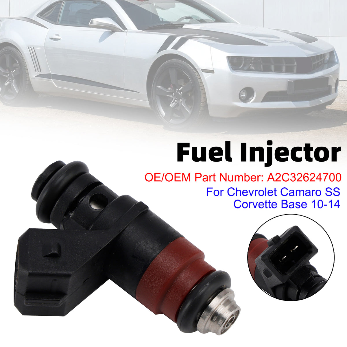 Chevrolet Camaro SS Corvette Base 2010-2014 A2C32624700 1PCS Fuel Injector