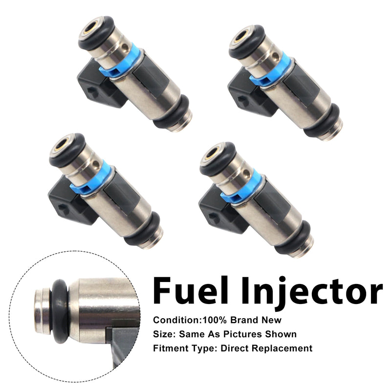 Fiat Coupe 175 1996-2000 Stilo 192 2001-2008 iwp006 4PCS Fuel Injector