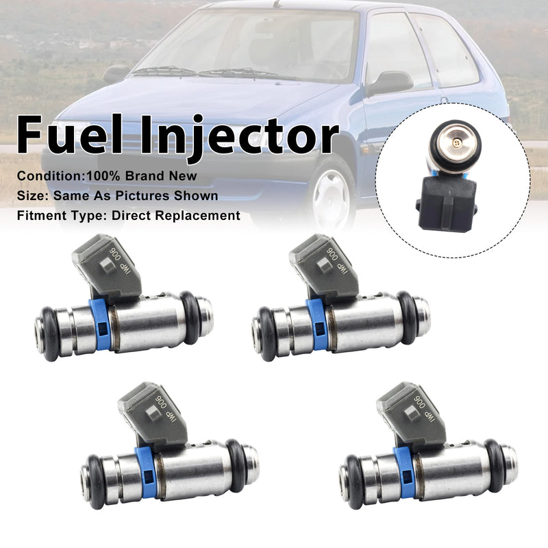 Fiat Coupe 175 1996-2000 Stilo 192 2001-2008 iwp006 4PCS Fuel Injector