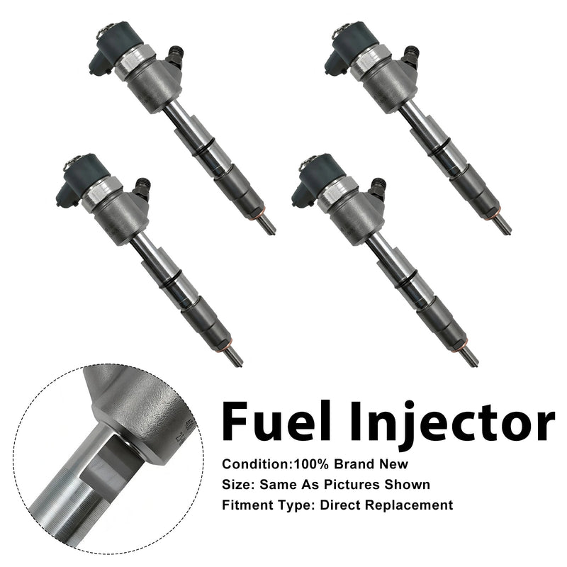 JMC ISUZU 4JB1 JX49ZLQ4 0445110629 0 445 110 629 4PCS Fuel Injector