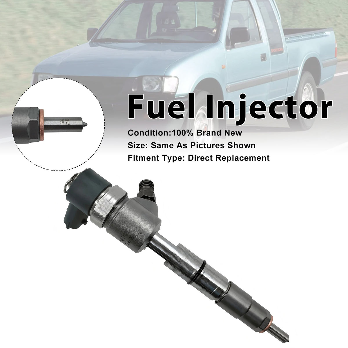 JMC ISUZU 4JB1 JX49ZLQ4 0445110629 0 445 110 629 1PCS Fuel Injector