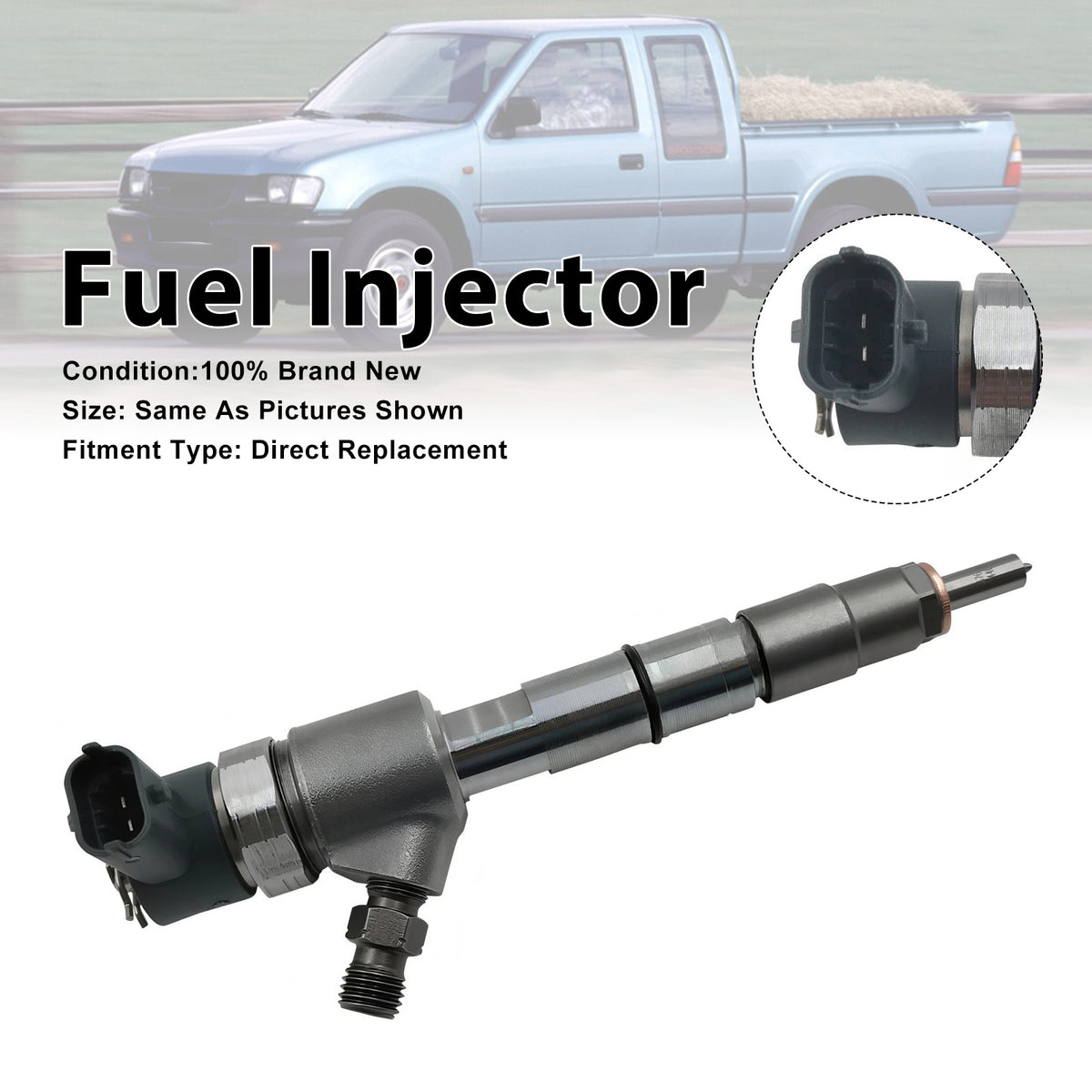 JMC ISUZU 4JB1 JX49ZLQ4 0445110629 0 445 110 629 1PCS Fuel Injector