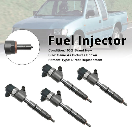 JMC ISUZU 4JB1 JX49ZLQ4 0445110629 0 445 110 629 4PCS Fuel Injector