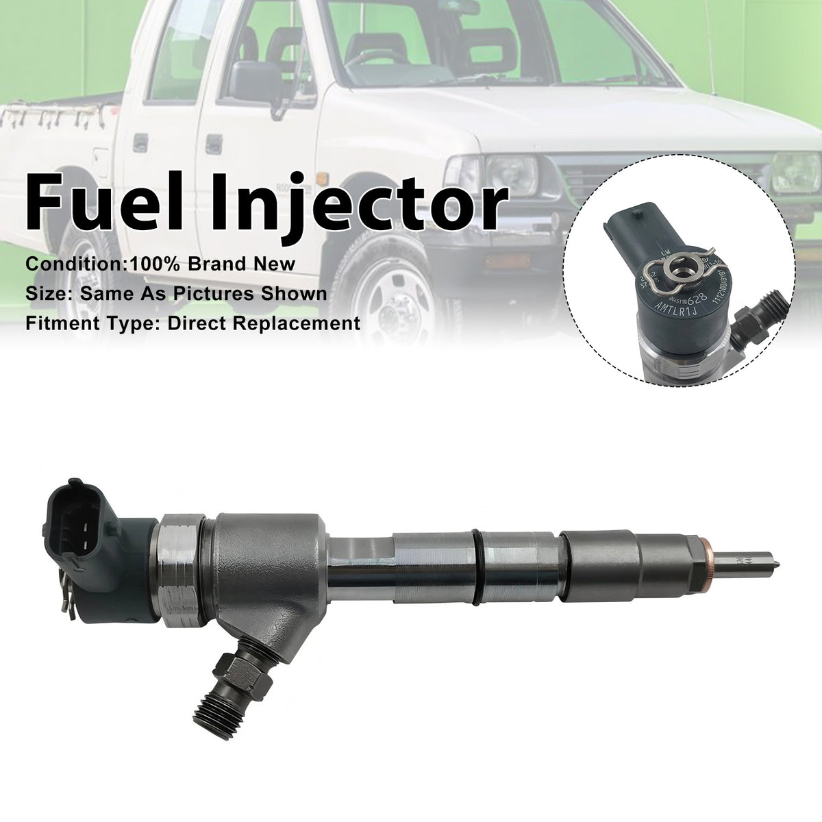 JMC ISUZU 4JB1 JX49ZLQ4 0445110629 0 445 110 629 1PCS Fuel Injector