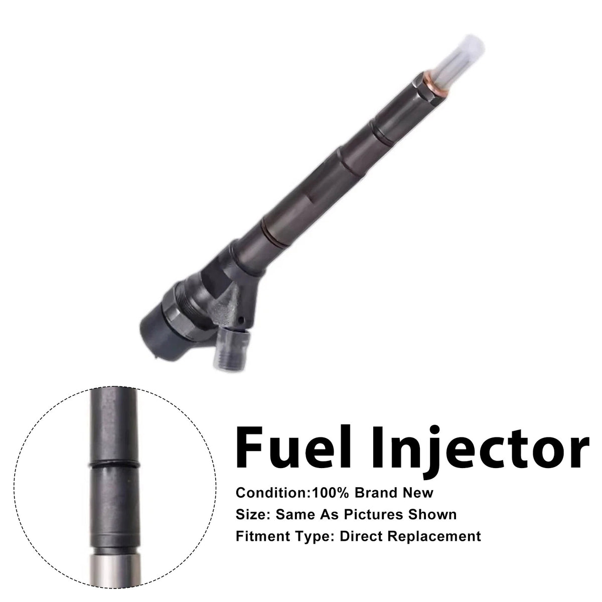 Renault Trafic II For Opel Vivaro 2.0L 0445110338 1PCS Fuel Injector