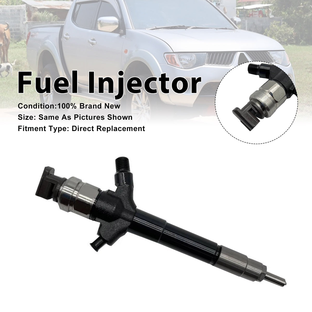 Mitsubishi Triton ML/MN 3.2 2006-2008 095000-5760 1PCS Fuel Injector