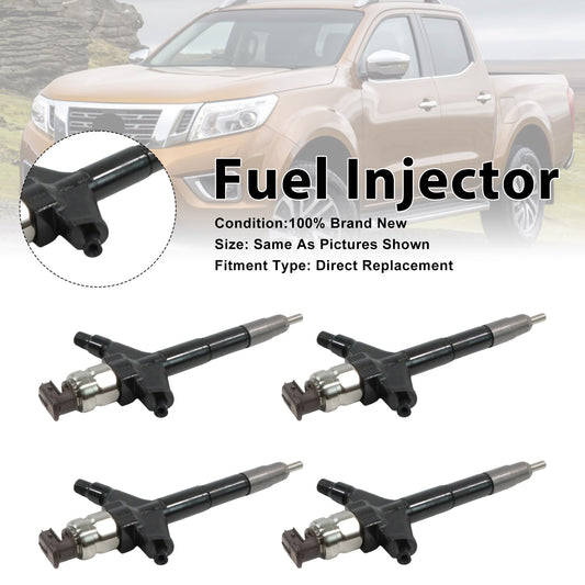 Nissan Navara NP300 295050-1060 16600-3XN0A 4PCS Fuel Injector