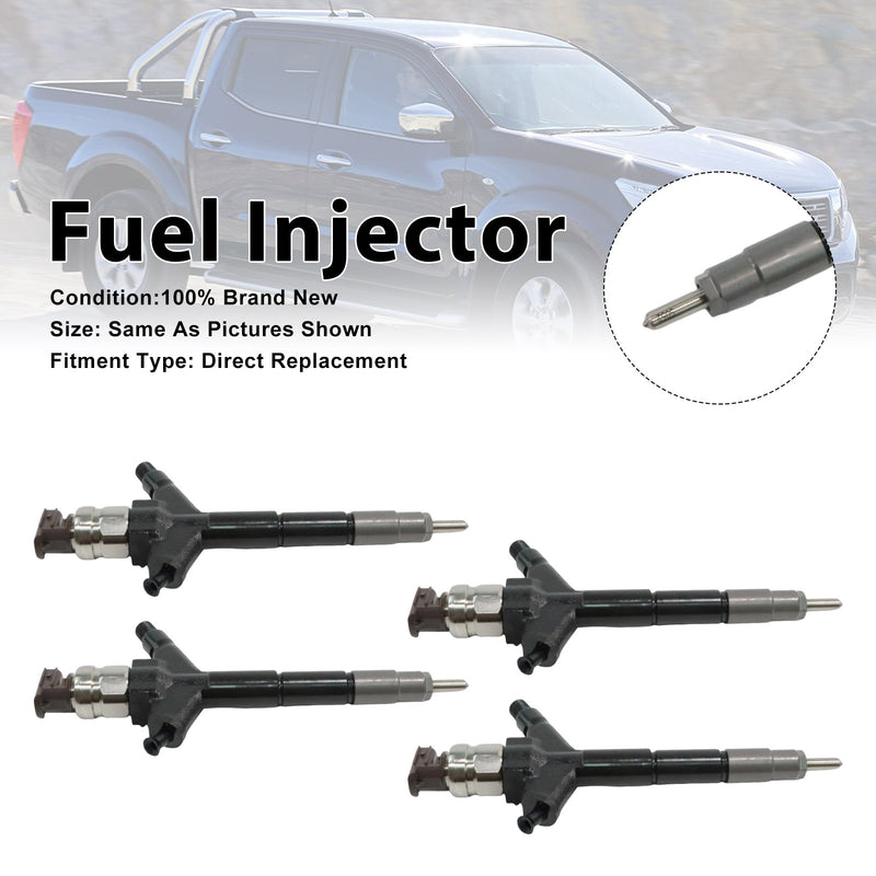 Nissan Navara NP300 295050-1060 16600-3XN0A 4PCS Fuel Injector