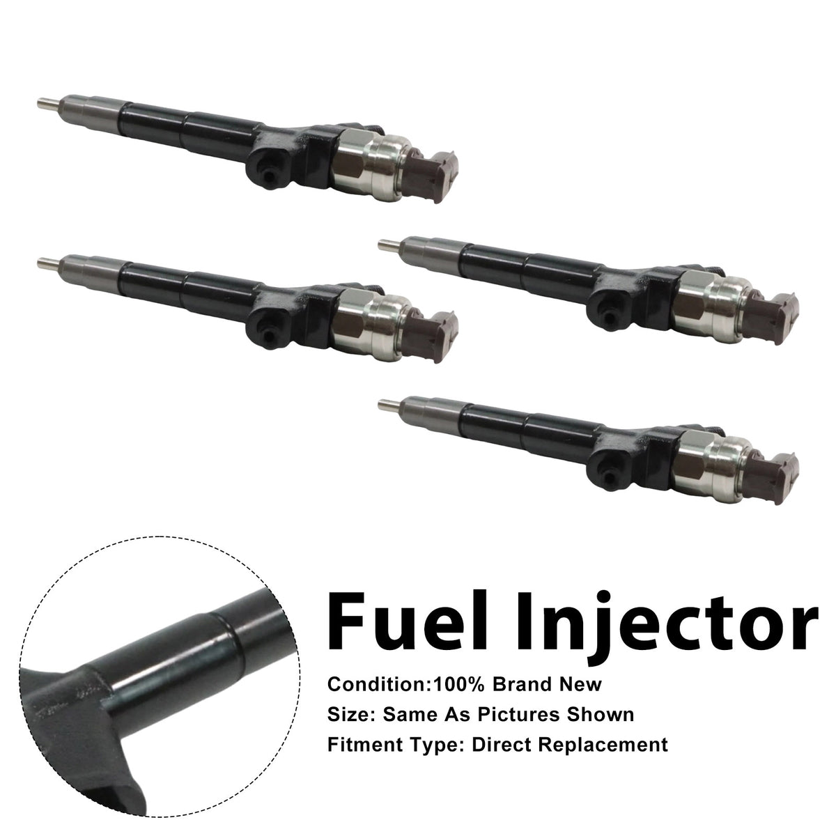 Nissan Navara NP300 295050-1060 16600-3XN0A 4PCS Fuel Injector