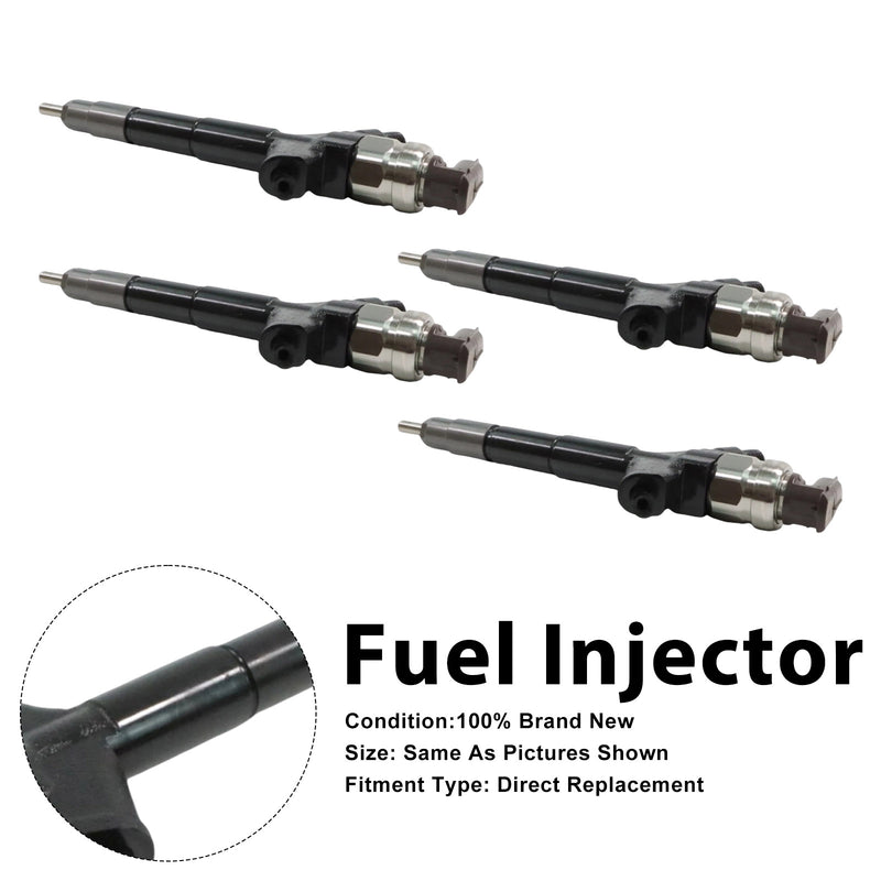 Nissan Navara NP300 295050-1060 16600-3XN0A 4PCS Fuel Injector
