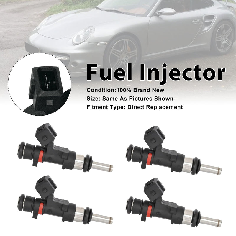 Porsche 911 997 3.6 GT2 RS 2010-2011 0280158123 4PCS Fuel Injector