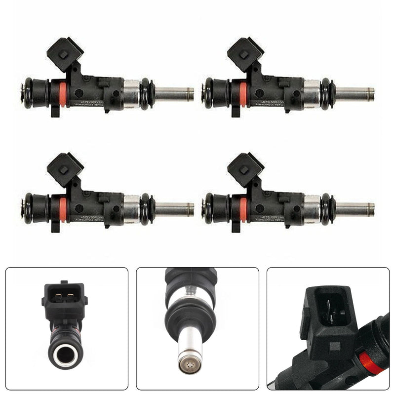 Porsche 911 997 3.6 GT2 RS 2010-2011 0280158123 4PCS Fuel Injector