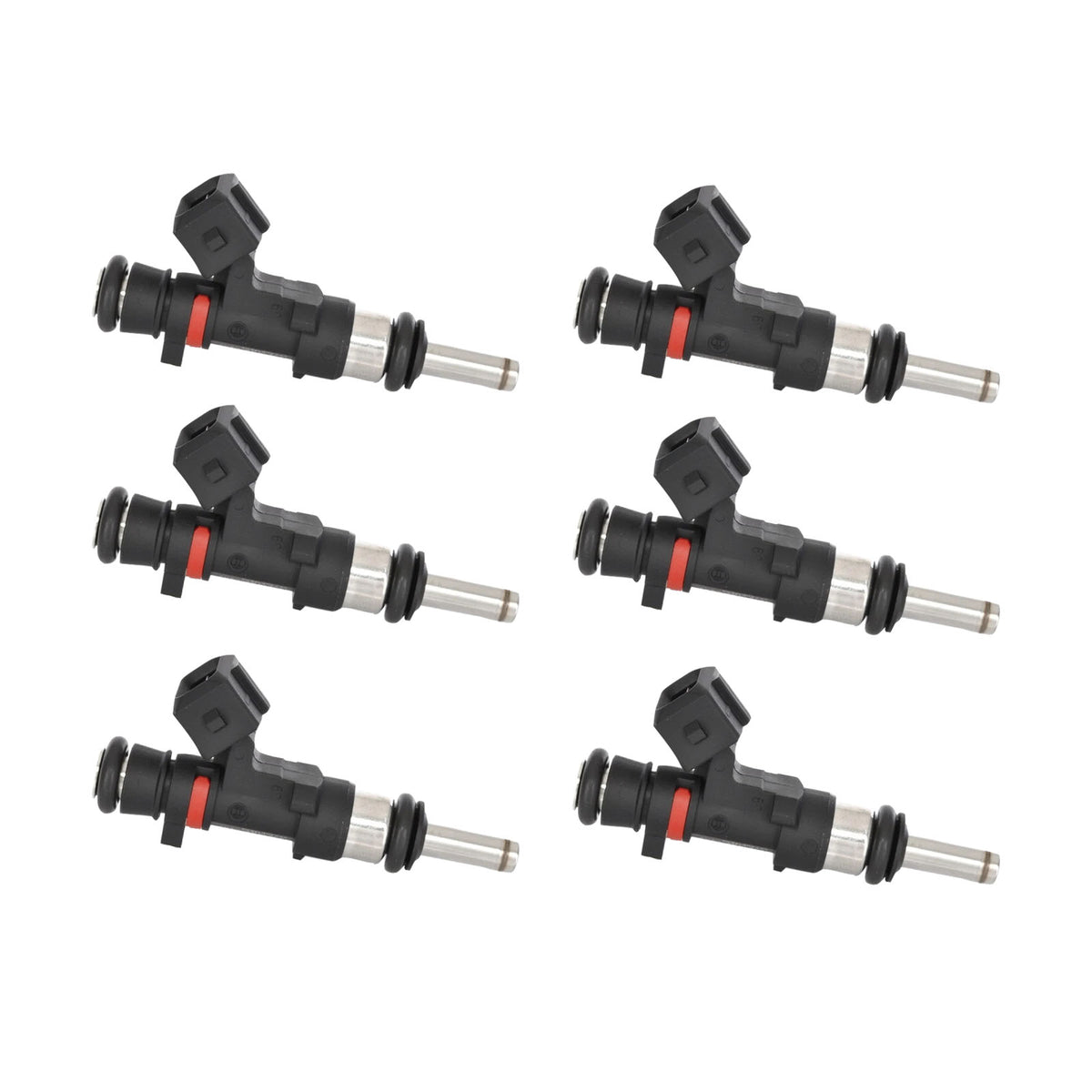 Porsche 911 997 3.6 GT2 RS 2010-2011 0280158123 6PCS Fuel Injector