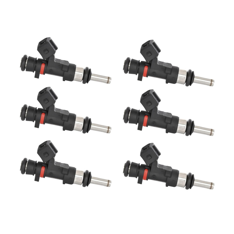 Porsche 911 997 3.6 GT2 RS 2010-2011 0280158123 6PCS Fuel Injector