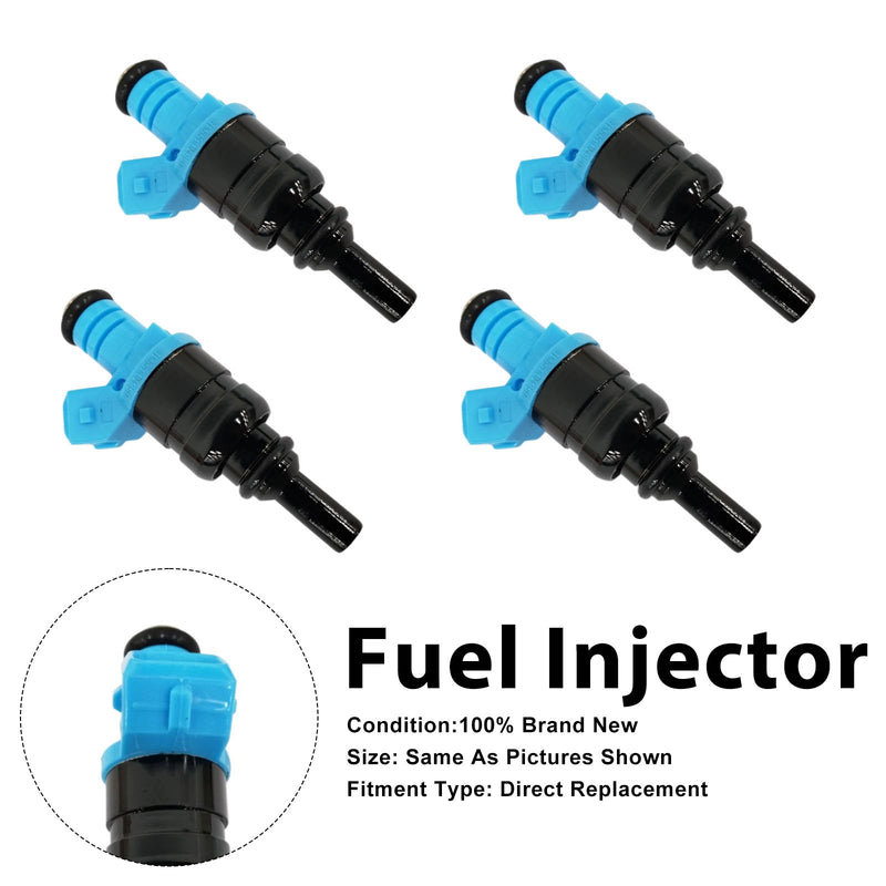 Audi A4 1.6L 1994-2008 1.8 quattro 1995-2000 058133551F 4PCS Fuel Injector