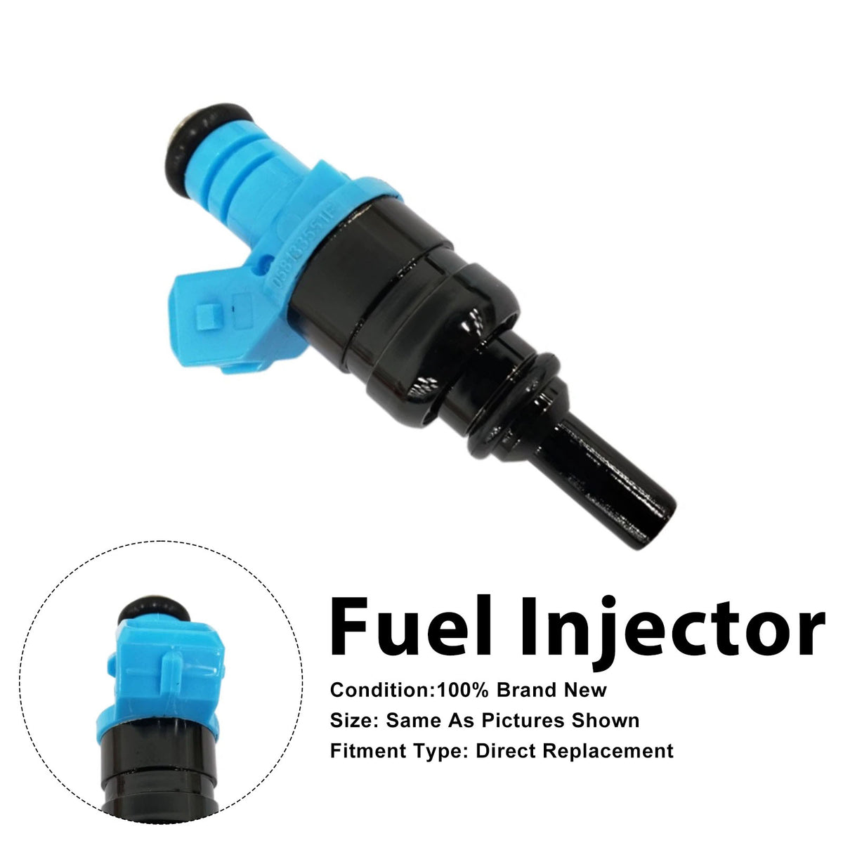 Audi A4 1.6L 1994-2008 1.8 quattro 1995-2000 058133551F 1PCS Fuel Injector