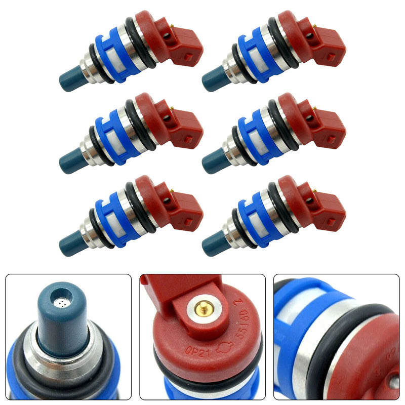 Nissan 300ZX 1984-1990 Maxima 1988-1994 16600-15V02 6PCS Fuel Injector
