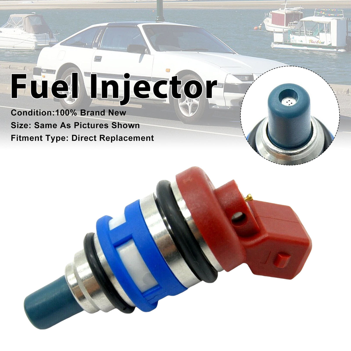Nissan 300ZX 1984-1990 Maxima 1988-1994 16600-15V02 1PCS Fuel Injector
