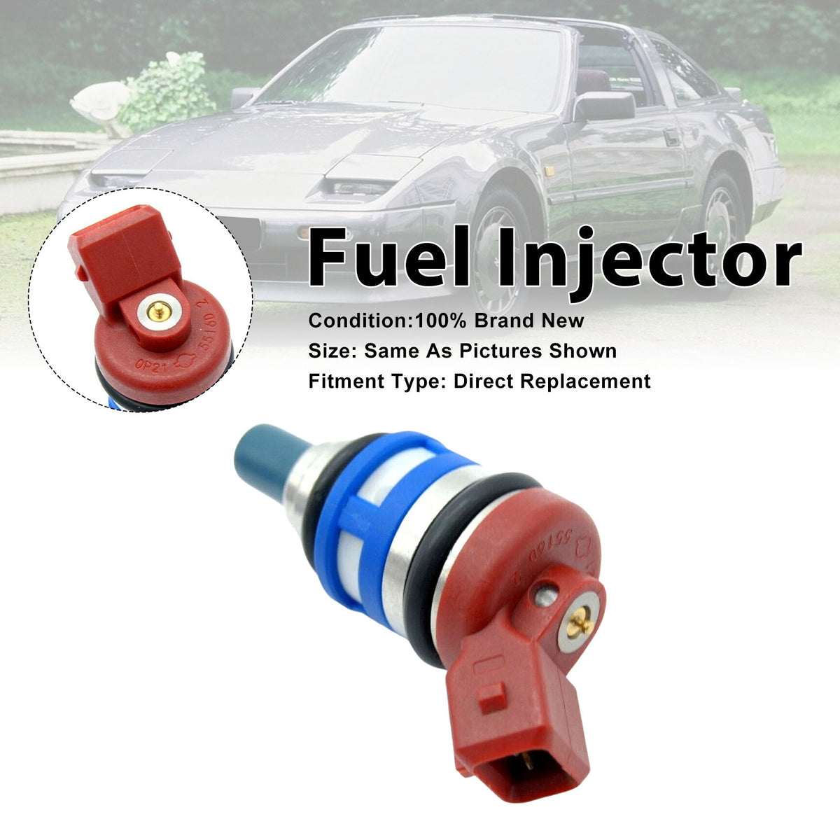 Nissan 300ZX 1984-1990 Maxima 1988-1994 16600-15V02 1PCS Fuel Injector