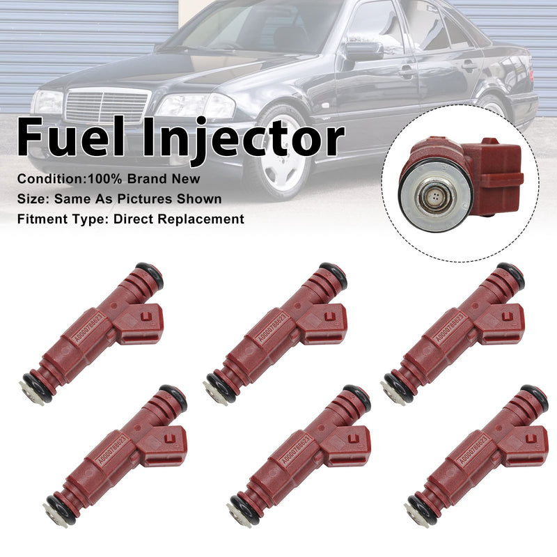 Mercedes-Benz C280 1997 E320 1994-1997 0280155757 6PCS Fuel Injector