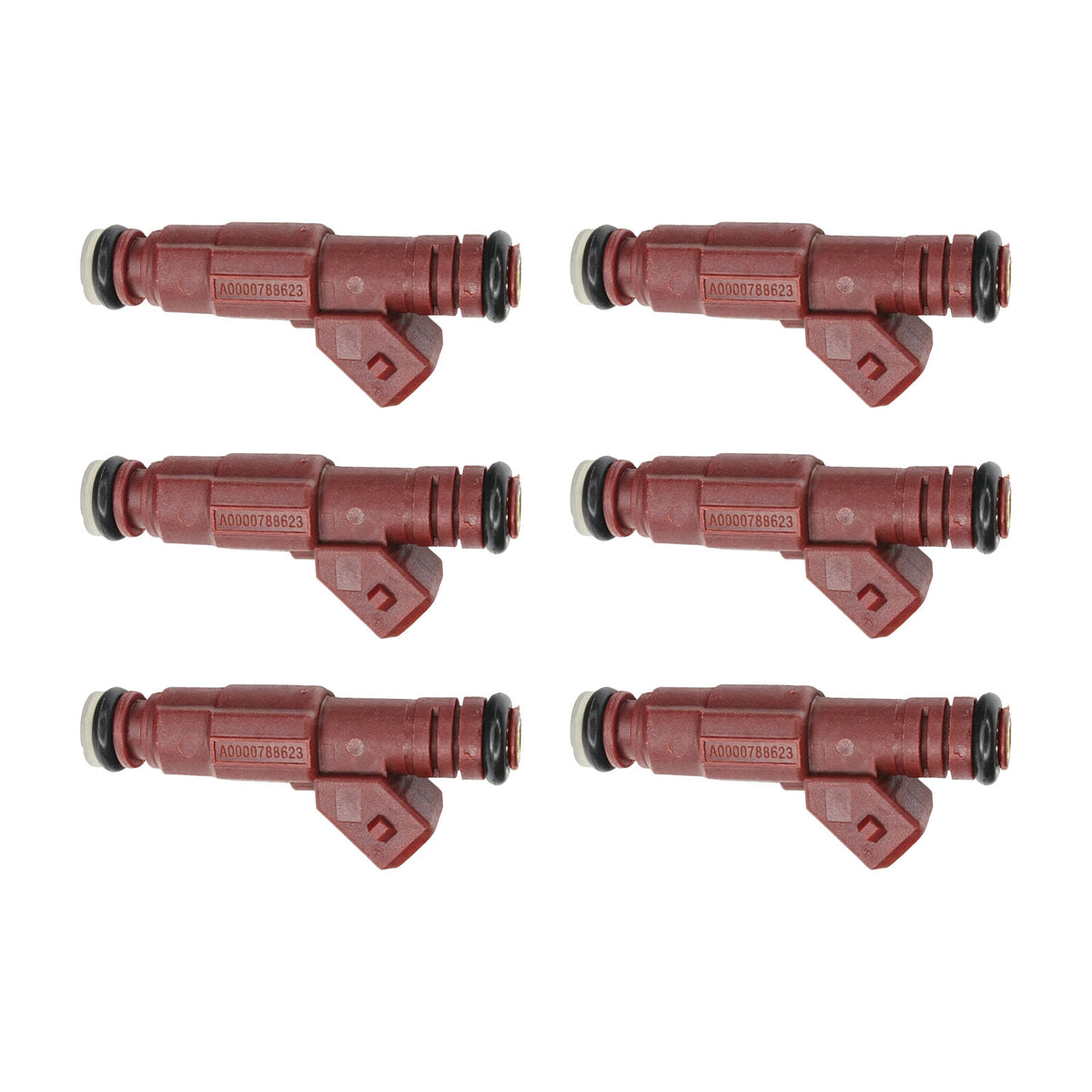 Mercedes-Benz C280 1997 E320 1994-1997 0280155757 6PCS Fuel Injector