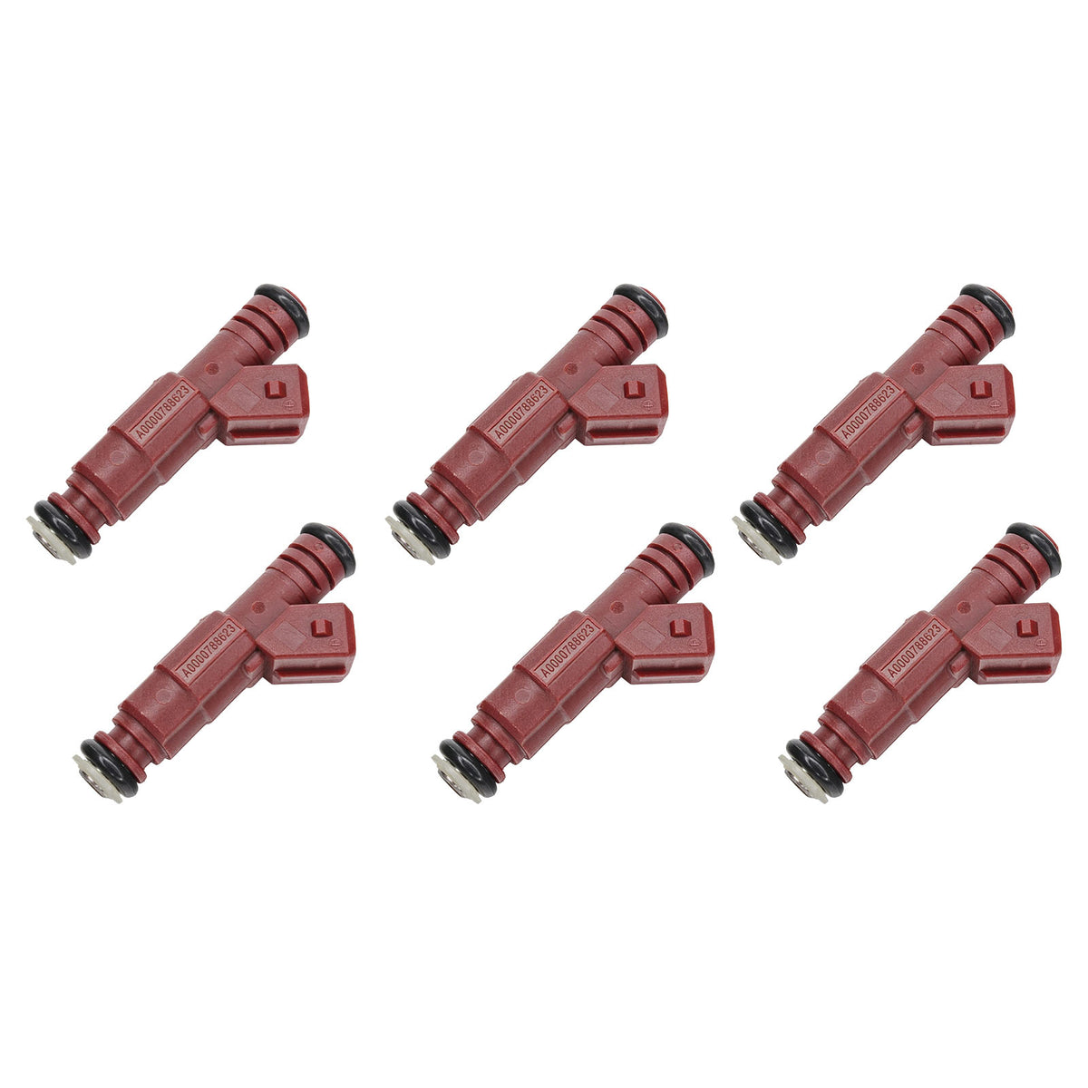Mercedes-Benz C280 1997 E320 1994-1997 0280155757 6PCS Fuel Injector