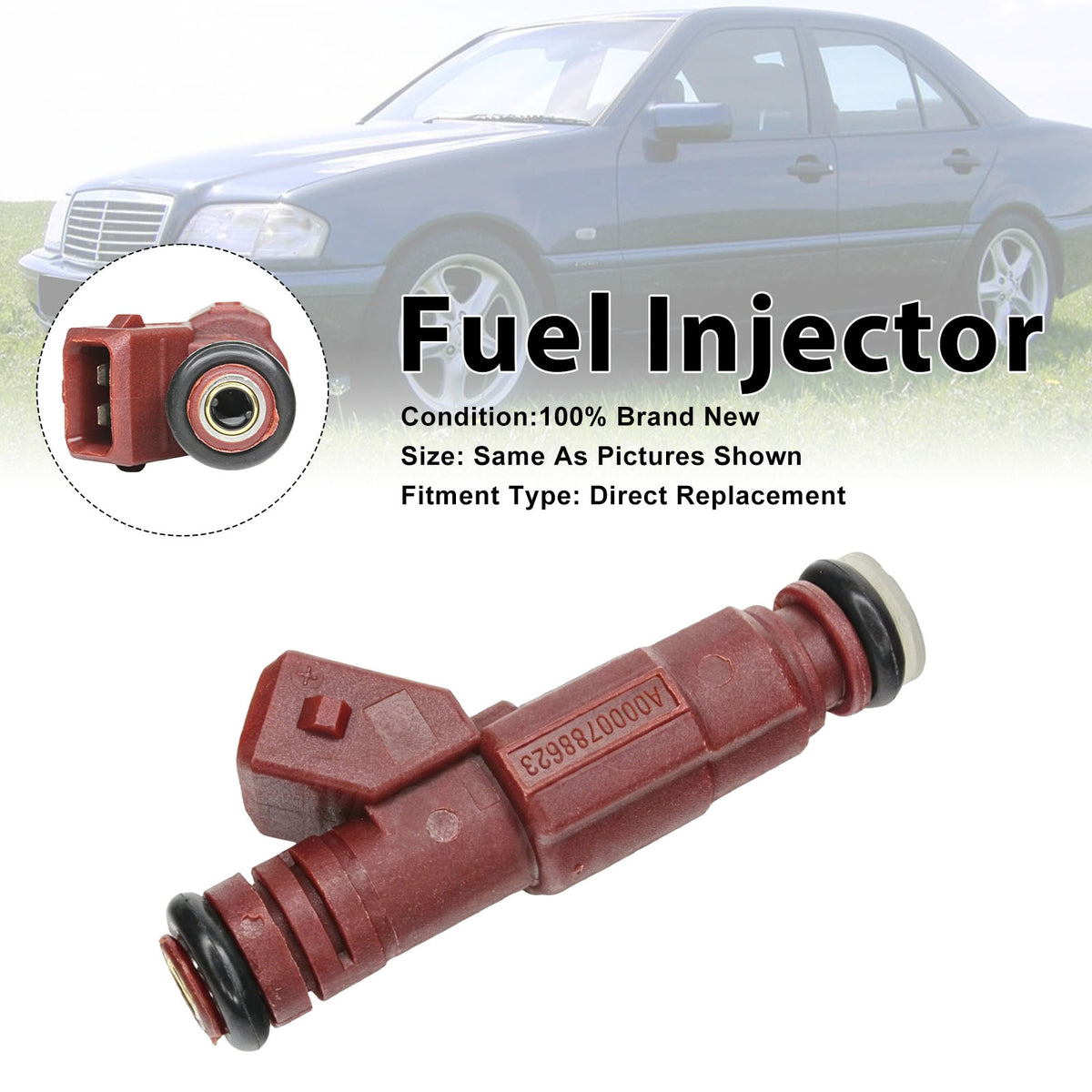 Mercedes-Benz C280 1997 E320 1994-1997 0280155757 1PCS Fuel Injector