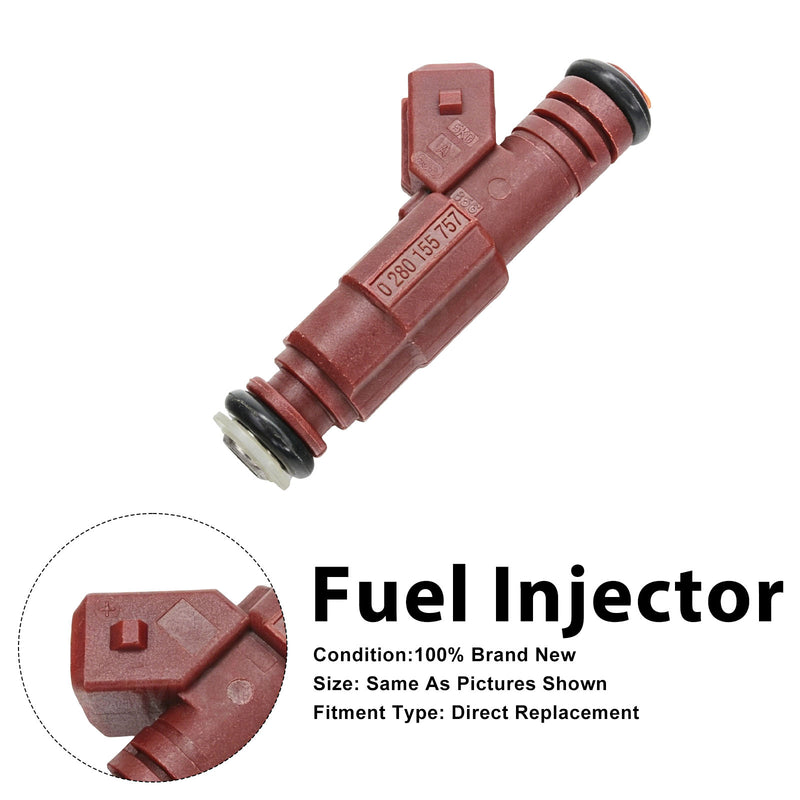 Mercedes-Benz C280 1997 E320 1994-1997 0280155757 1PCS Fuel Injector