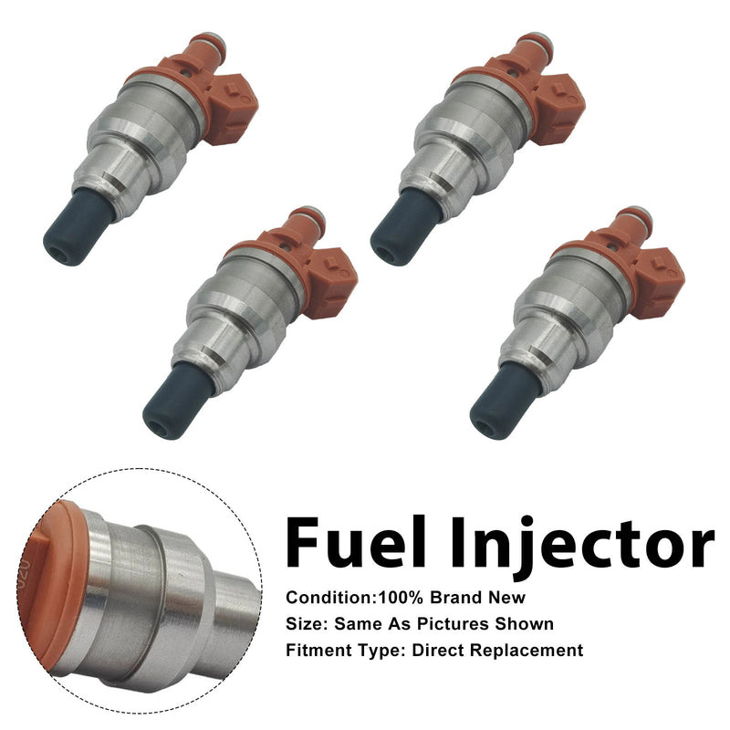 Mitsubishi Colt Lancer Mirage CT9A INP020 INP-020 4PCS Fuel Injector