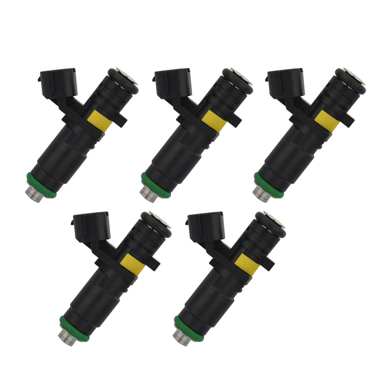 Volkswagen Bora 2.5 2006 Jetta 2005-2006 07K906031B 5Pcs Fuel Injector