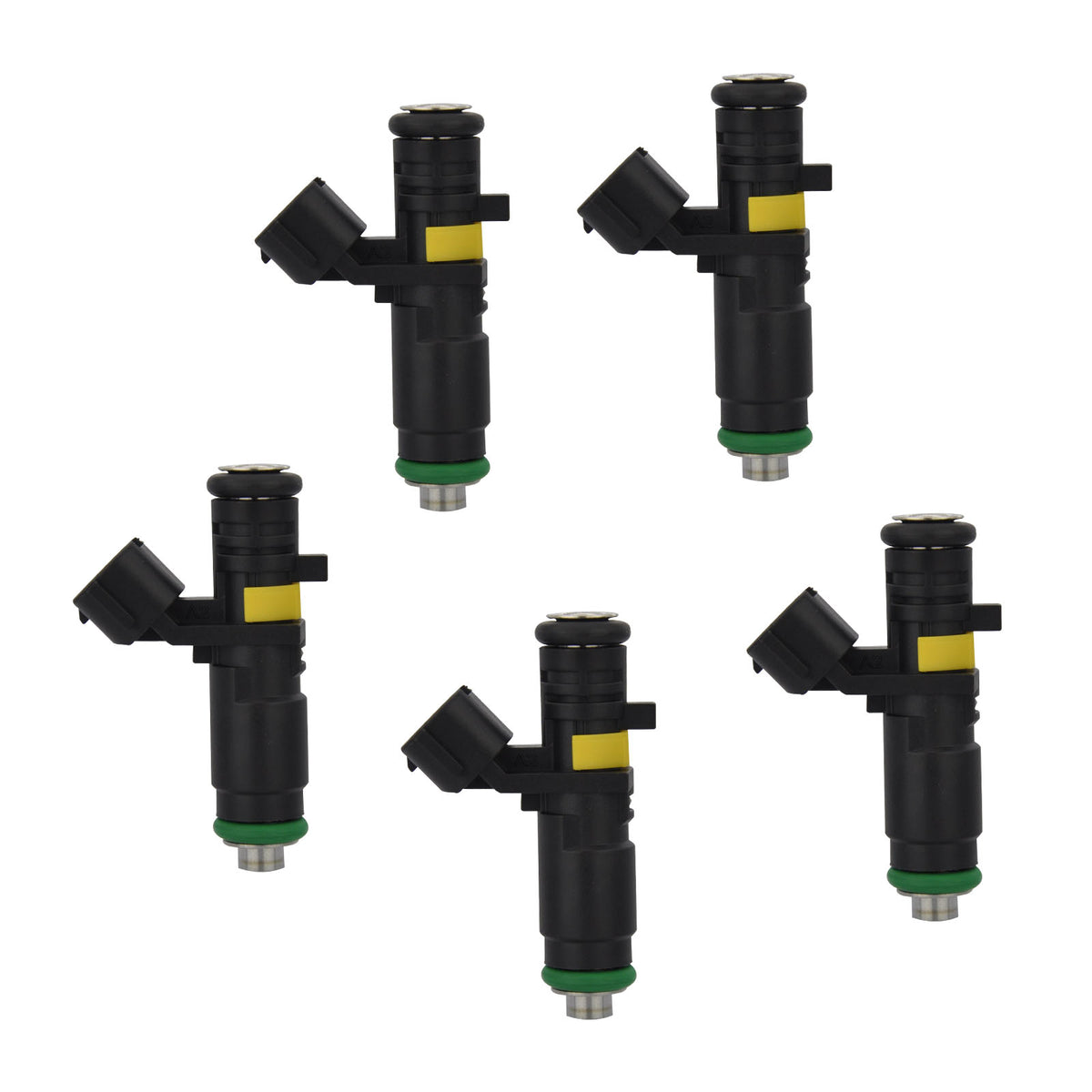 Volkswagen Bora 2.5 2006 Jetta 2005-2006 07K906031B 5Pcs Fuel Injector