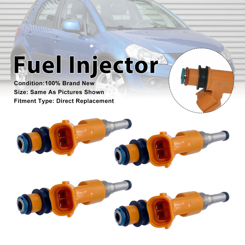 Suzuki SX4 1.6 M16A 15710-54LA0 297500-1480 4PCS Fuel Injector
