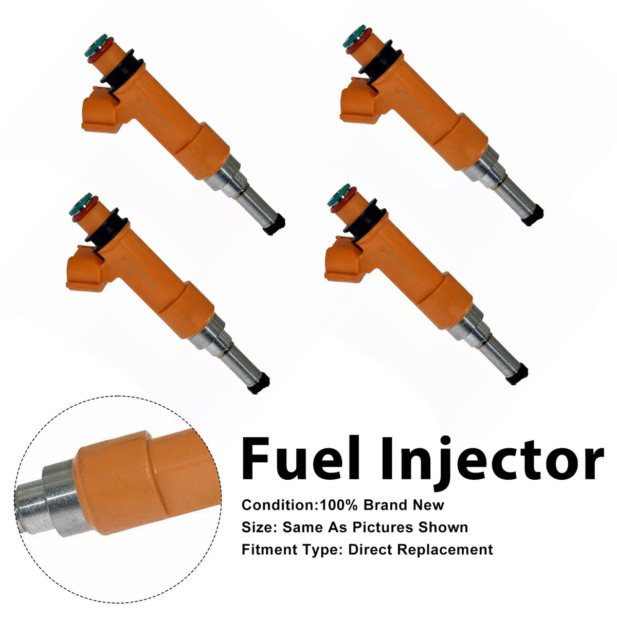 Suzuki SX4 1.6 M16A 15710-54LA0 297500-1480 4PCS Fuel Injector