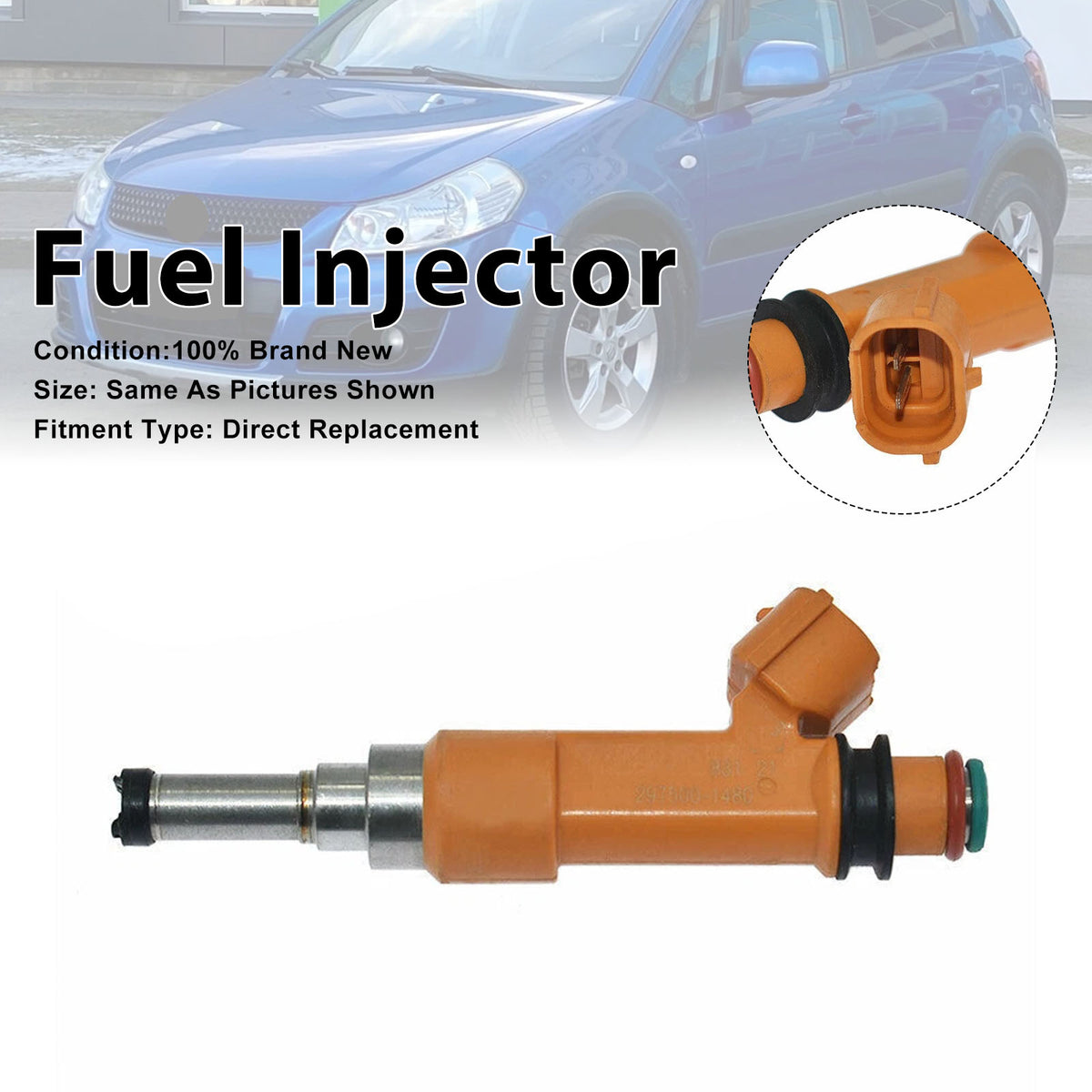 Suzuki SX4 1.6 M16A 15710-54LA0 297500-1480 1PCS Fuel Injector